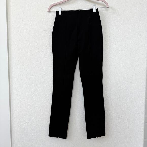 Quince Ponte Slim Pull On Pant Black XS Stretch Minimalist Officecore Capsule - Picture 4 of 6